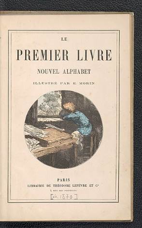 le premier livre nouvel alphabet